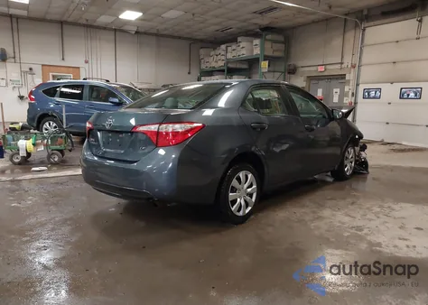 2016 Toyota Corolla Le z USA, uszkodzony, nr VIN 5YFBURHE7GP480605